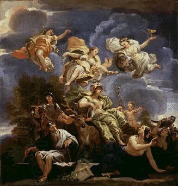 Luca  Giordano Allegory of Prudence China oil painting art